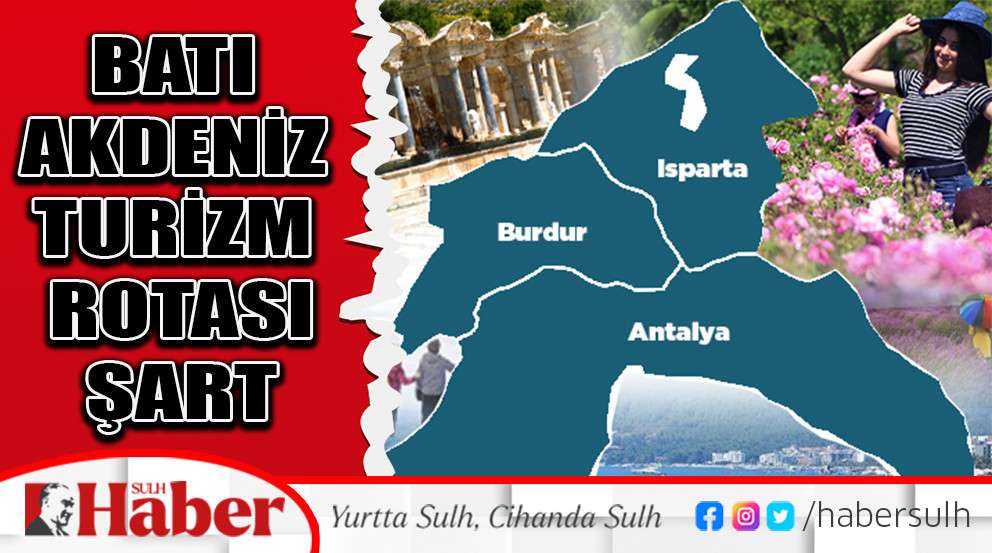 Antalya'ya 5 ayda havayoluyla 3,4 milyon turist geldi  Batı Akdeniz Turizm Rotası Şart