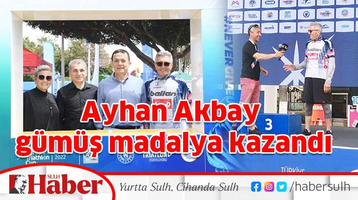Ayhan Akbay gümüş madalya kazandı