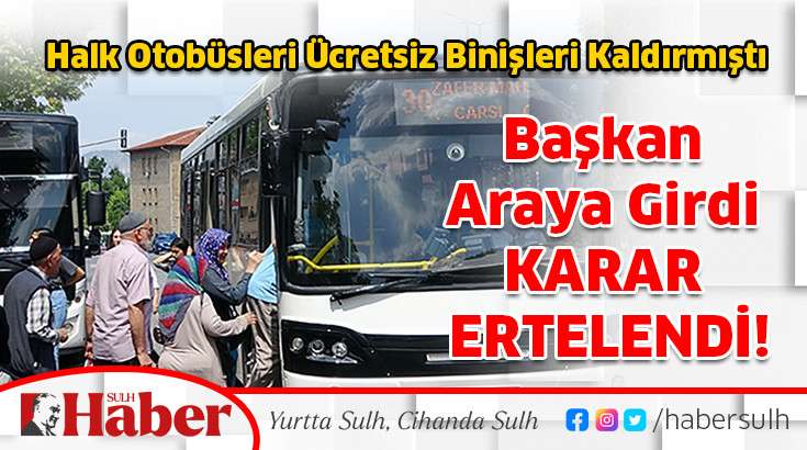 Başkan Araya Girdi KARAR ERTELENDİ!