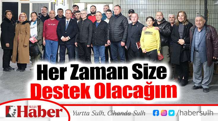 Her Zaman Size Destek Olacağım