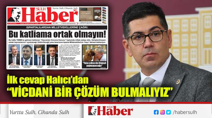 İLK AÇIKLAMA HALICI'DAN