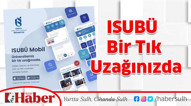 ISUBÜ Bir Tık Uzağınızda