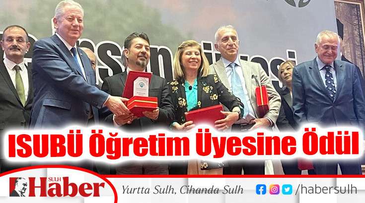 ISUBÜ Öğretim Üyesine Ödül