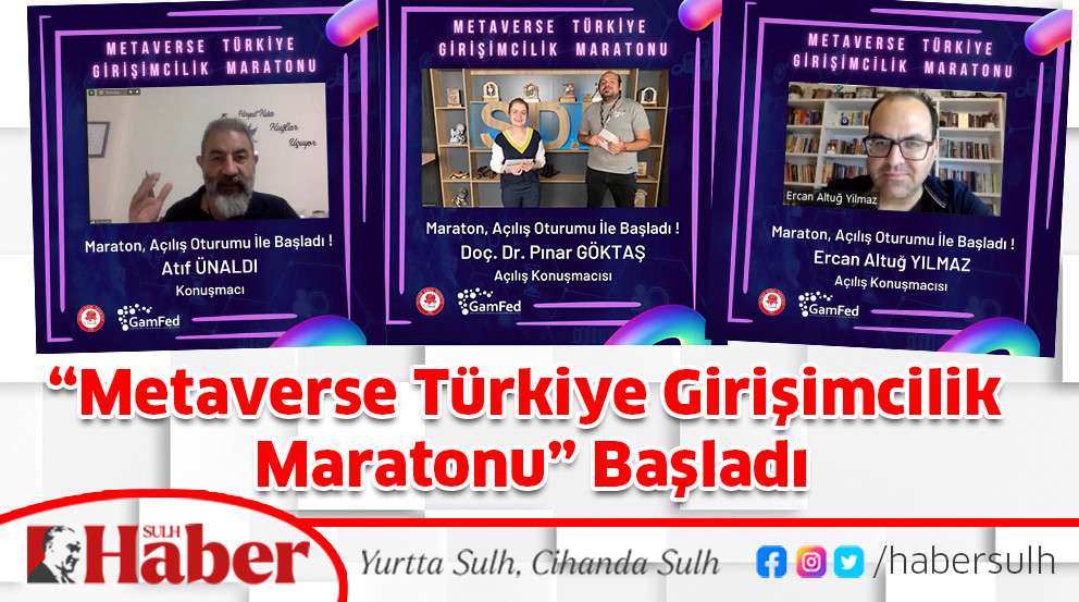 “Metaverse Türkiye Girişimcilik Maratonu” Başladı