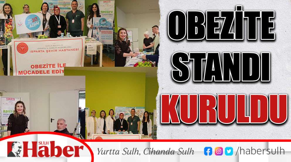 Obezite Standı Kuruldu