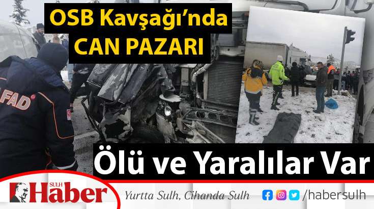 OSB Kavşağı'nda Can Pazarı 