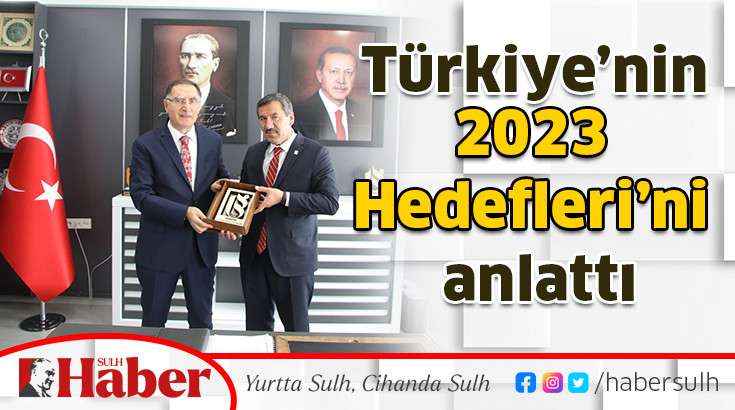 Türkiye’nin 2023 Hedefleri’ni anlattı